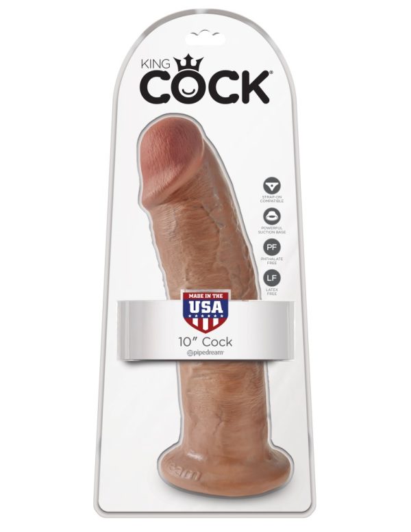 10" Cock Tan ViPstore.hu - Erotika Webáruház - Szexshop
