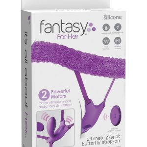 Ultimate G-Spot Butterfly Strap-On Purple ViPstore.hu - Erotika Webáruház - Szexshop