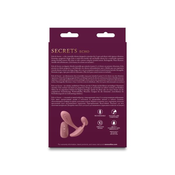 Secrets – Echo – Dusty Rose ViPstore.hu - Erotika Webáruház - Szexshop 4