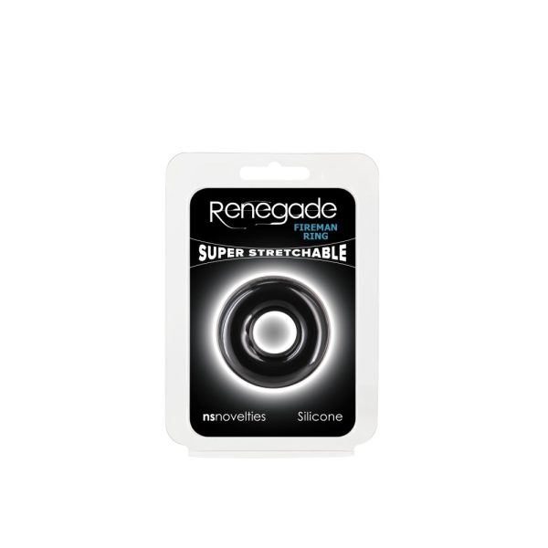 Renegade – Fireman Ring – Small – Black ViPstore.hu - Erotika Webáruház - Szexshop