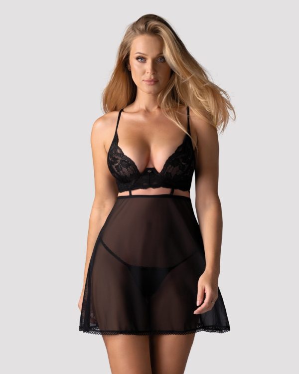 Nutris babydoll & thong   XS/S ViPstore.hu - Erotika Webáruház - Szexshop 2