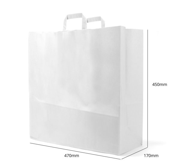 Paper Bag (White) – 450x470x170 mm ViPstore.hu - Erotika Webáruház - Szexshop