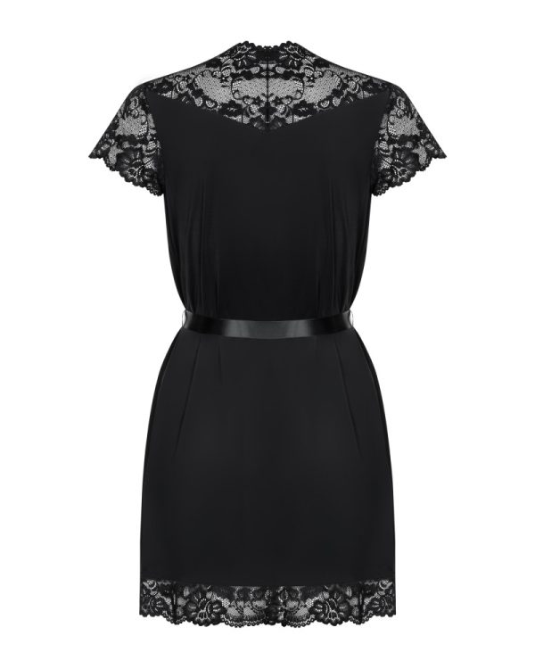 810-PEI-1 peignoir black  L/XL ViPstore.hu - Erotika Webáruház - Szexshop 5