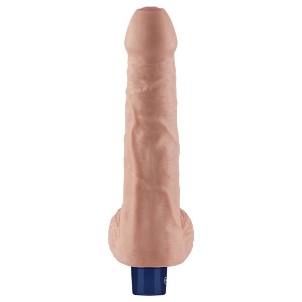 9" REAL SOFTEE Rechargeable Vibrating Dildo(Flesh) ViPstore.hu - Erotika Webáruház - Szexshop 10
