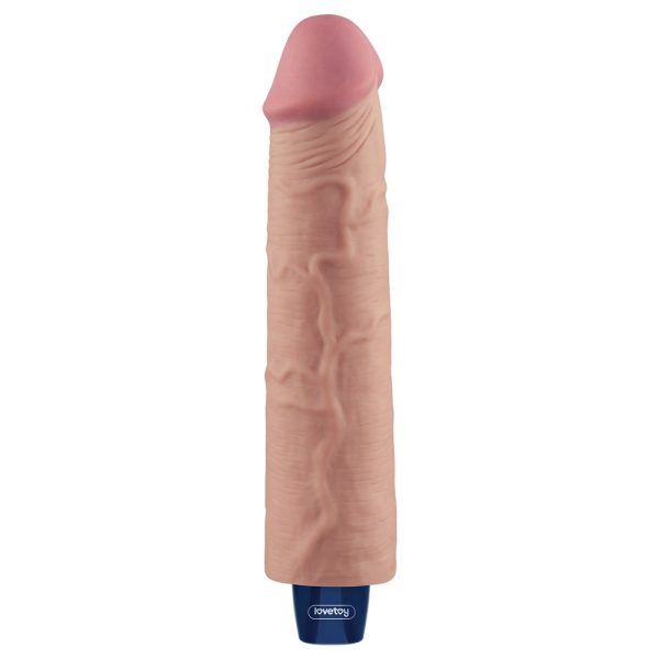 9.5" REAL SOFTEE Rechargeable Vibrating Dildo(Flesh) ViPstore.hu - Erotika Webáruház - Szexshop 8
