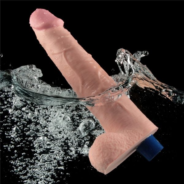 10.5" REAL SOFTEE Rechargeable Vibrating Dildo(Flesh) ViPstore.hu - Erotika Webáruház - Szexshop 4