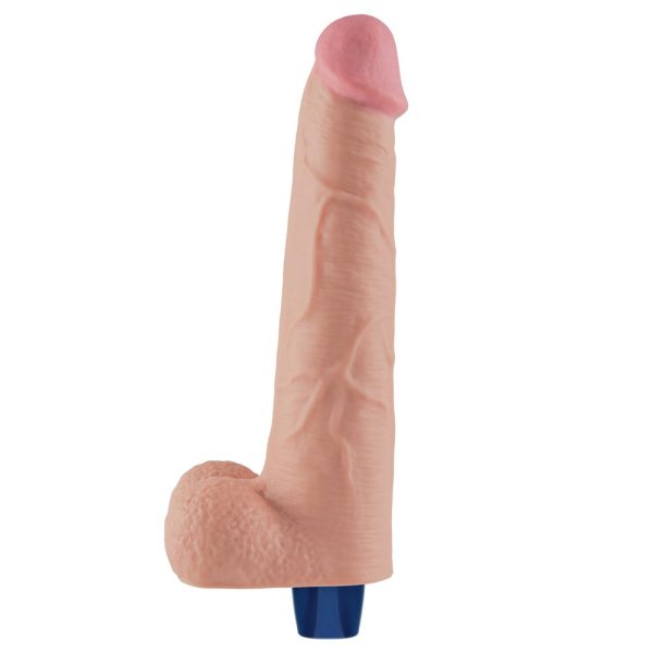 10.5" REAL SOFTEE Rechargeable Vibrating Dildo(Flesh) ViPstore.hu - Erotika Webáruház - Szexshop 9