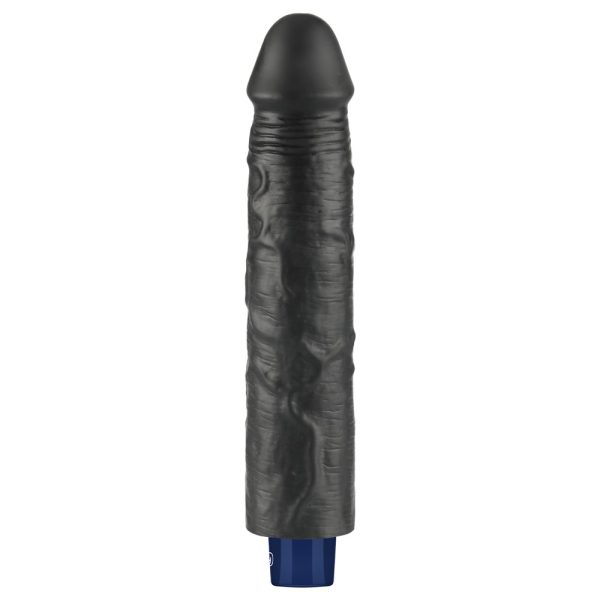 9.5" REAL SOFTEE Rechargeable Vibrating Dildo(Black) ViPstore.hu - Erotika Webáruház - Szexshop 10