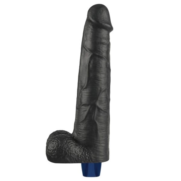 10.5" REAL SOFTEE Rechargeable Vibrating Dildo(Black) ViPstore.hu - Erotika Webáruház - Szexshop 9