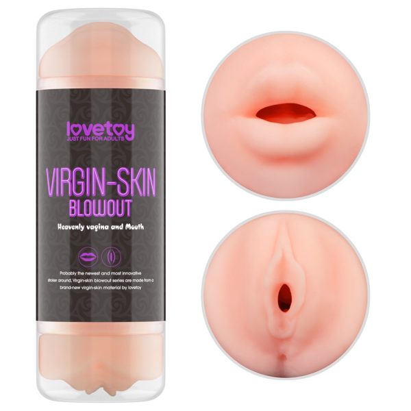 Virgin-skin Blowout Double Side Stroker Vagina and Mouth ViPstore.hu - Erotika Webáruház - Szexshop 9