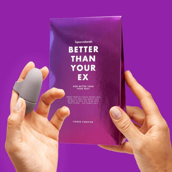 BETTER THAN YOUR EX – Clitherapy – Finger vibrator rechargeable ViPstore.hu - Erotika Webáruház - Szexshop 3