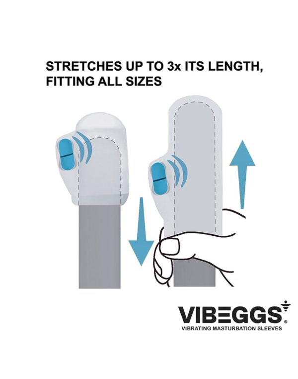 VIBEGGS – Twisty Tongues – Vibrating Masturbation Sleeve – White ViPstore.hu - Erotika Webáruház - Szexshop 9
