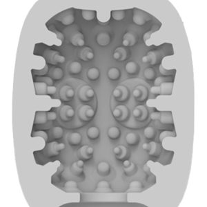 VIBEGGS - Naughty Nubs - Vibrating Masturbation Sleeve - White