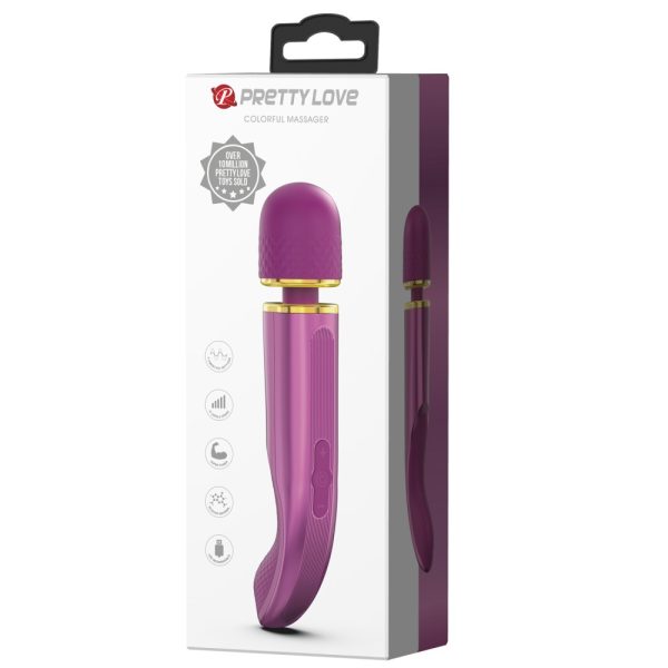 Pretty Love Colorful Massager Purple ViPstore.hu - Erotika Webáruház - Szexshop