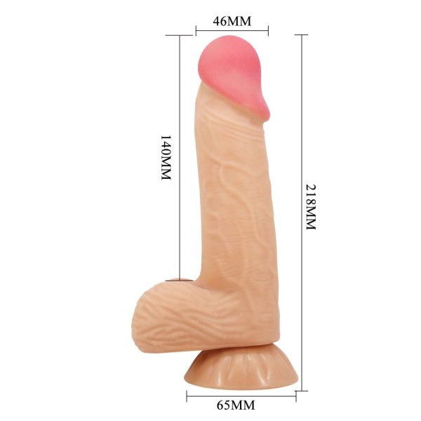 Sliding Skin 8.1" Flesh ViPstore.hu - Erotika Webáruház - Szexshop 8
