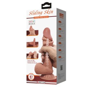 Sliding Skin 8.5" Brown ViPstore.hu - Erotika Webáruház - Szexshop