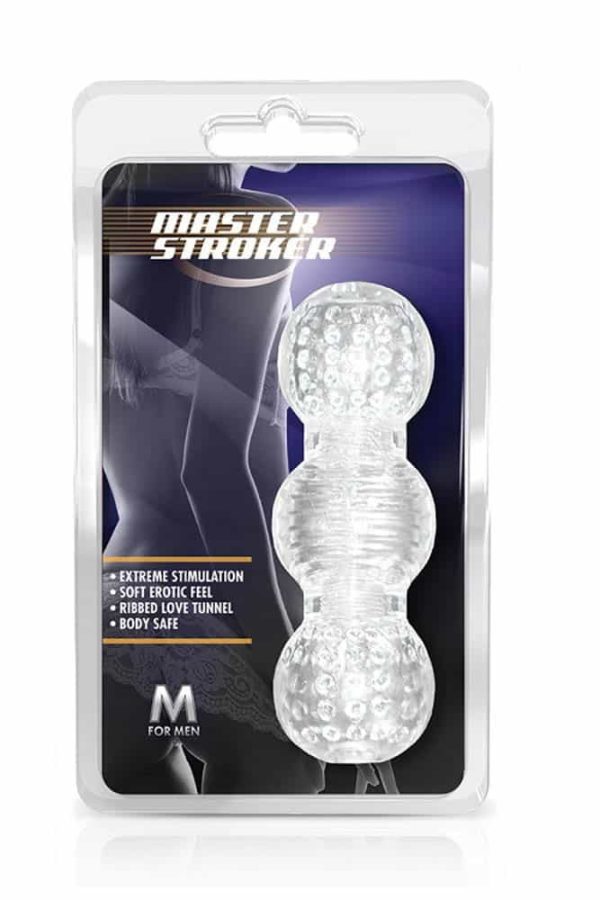 M For Men Master Stroker Clear ViPstore.hu - Erotika Webáruház - Szexshop