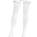 726010 NYLON OTK W/RUFFLE BOW O/S WHT | ViPstore.hu - Erotika webáruház #1 - EAN 714718005980 | SKU LEGAV00040