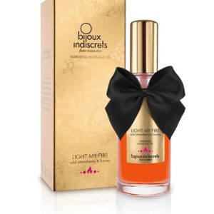 APHRODISIA LIGHT MY FIRE – Wild Strawberry Warming Oil ViPstore.hu - Erotika Webáruház - Szexshop