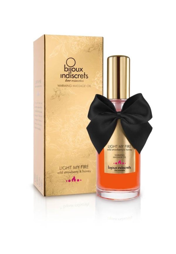 APHRODISIA LIGHT MY FIRE – Wild Strawberry Warming Oil ViPstore.hu - Erotika Webáruház - Szexshop