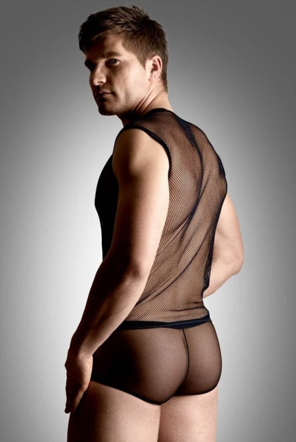 Net set – shirt and thong – black {} M/L ViPstore.hu - Erotika Webáruház - Szexshop 2