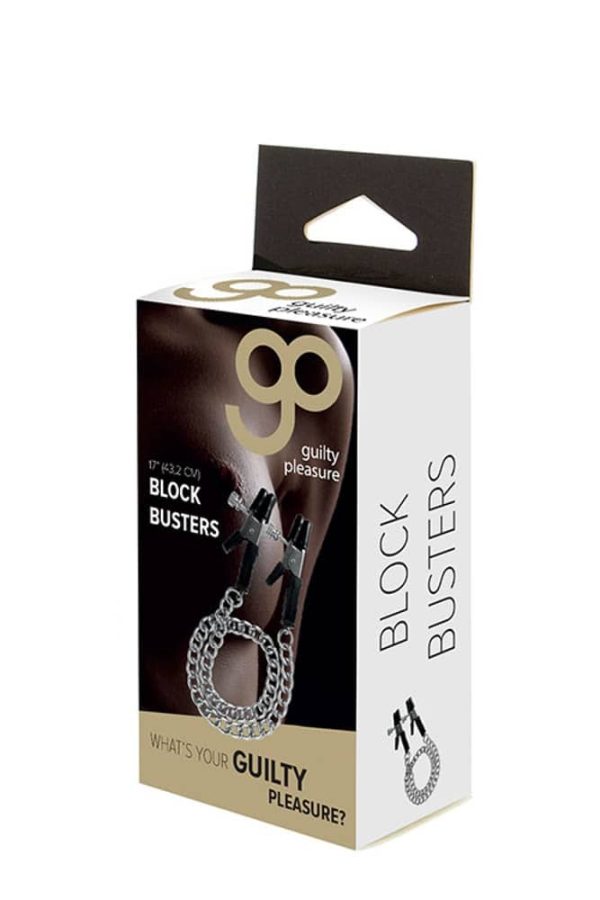 GP Block Busters Nipple Clamps ViPstore.hu - Erotika Webáruház - Szexshop