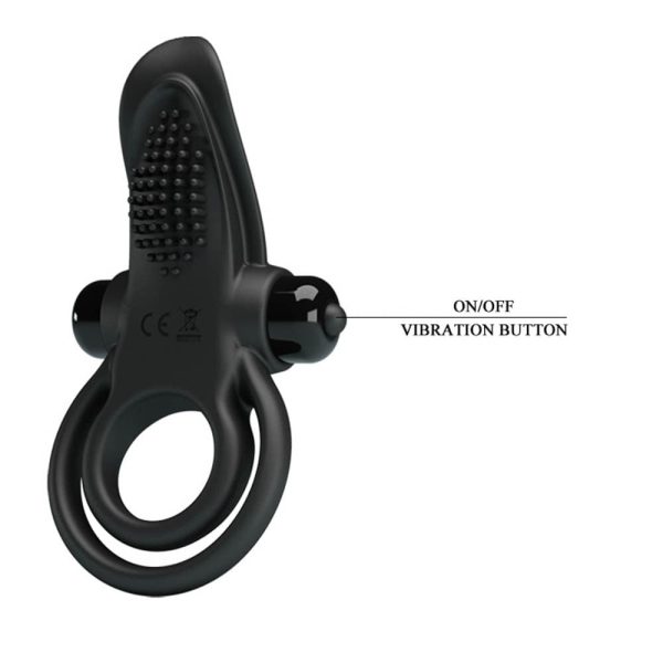 Pretty Love Vibrant Penis Ring Black ViPstore.hu - Erotika Webáruház - Szexshop 6