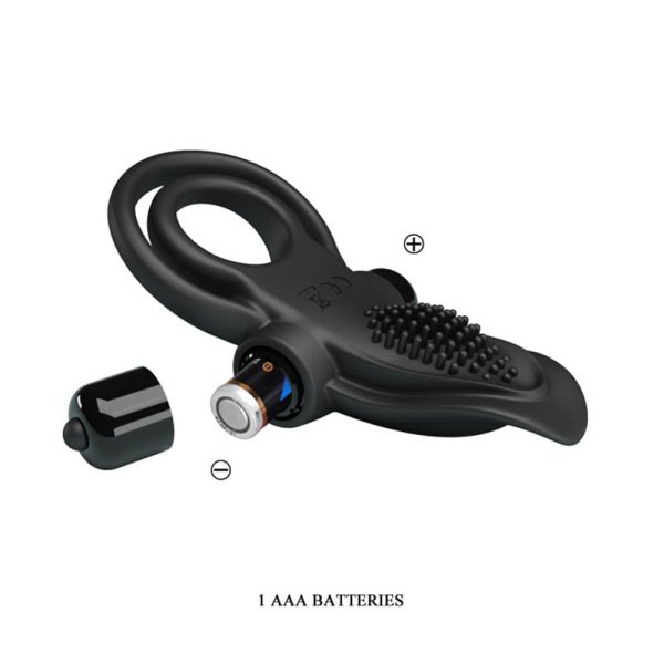 Pretty Love Vibrant Penis Ring Black ViPstore.hu - Erotika Webáruház - Szexshop 7