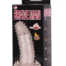Brave Man Penis Sleeve Clear 1 | ViPstore.hu - Erotika webáruház #1 - EAN 6959532310184 | SKU DEBRA00611