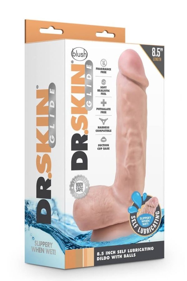 DR. SKIN 8.5INCH SELF LUBRICATING DILDO ViPstore.hu - Erotika Webáruház - Szexshop