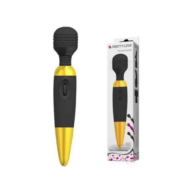 Pretty Love Power Wand Black/Gold ViPstore.hu - Erotika Webáruház - Szexshop 2