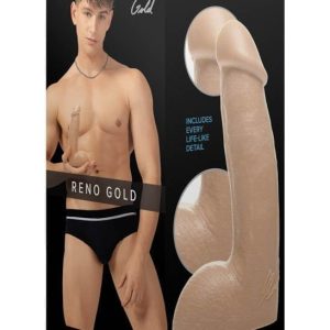 Fleshjack Boys Reno Gold Dildo ViPstore.hu - Erotika Webáruház - Szexshop