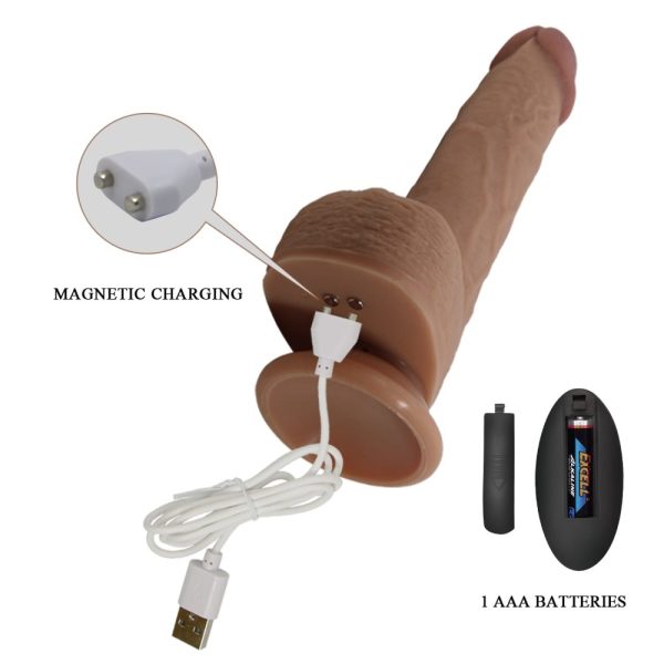 Pretty Love Tommy 8,9" Vibrating Dildo ViPstore.hu - Erotika Webáruház - Szexshop 6