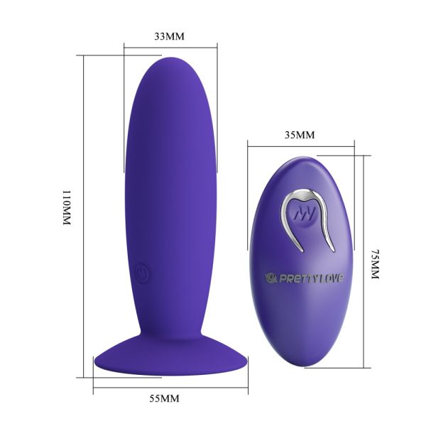 Pretty Love Remote Control Vibrating Plug – Youth ViPstore.hu - Erotika Webáruház - Szexshop 5