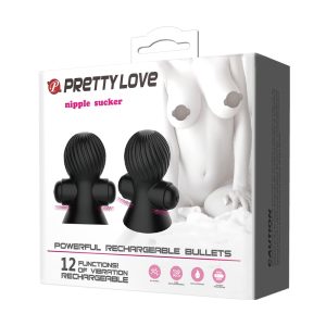 Pretty Love Nipple Sucker Black ViPstore.hu - Erotika Webáruház - Szexshop