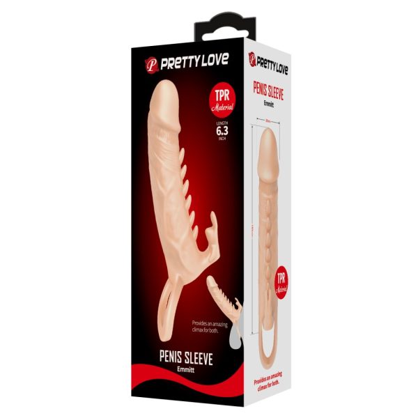 Pretty Love Penis Sleeve Emmit ViPstore.hu - Erotika Webáruház - Szexshop