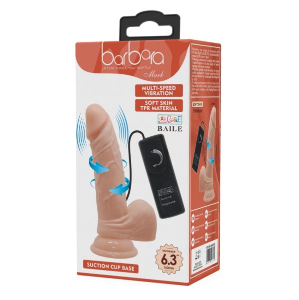 Barbara Mark Multi-Speed Vibration Dildo 6,3" ViPstore.hu - Erotika Webáruház - Szexshop