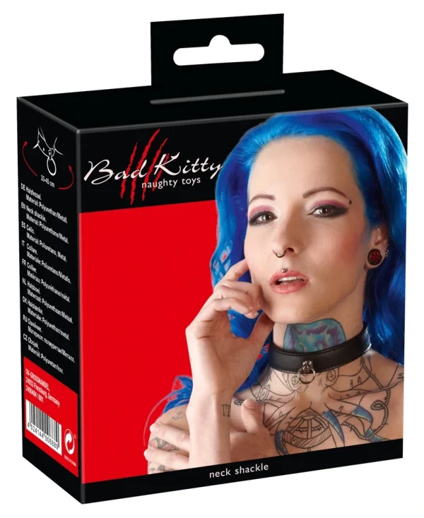 Bad Kitty Bondage Collar ViPstore.hu - Erotika Webáruház - Szexshop