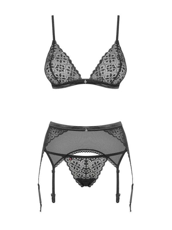 Shibu 3-pcs set black  S/M ViPstore.hu - Erotika Webáruház - Szexshop 5