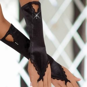 Gloves 7710 – black {} S-L ViPstore.hu - Erotika Webáruház - Szexshop
