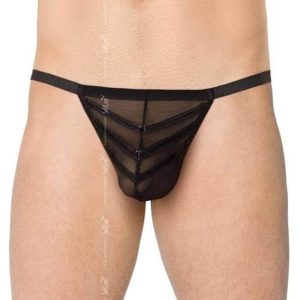 Mens Thong 4527 – black {} OneSize ViPstore.hu - Erotika Webáruház - Szexshop