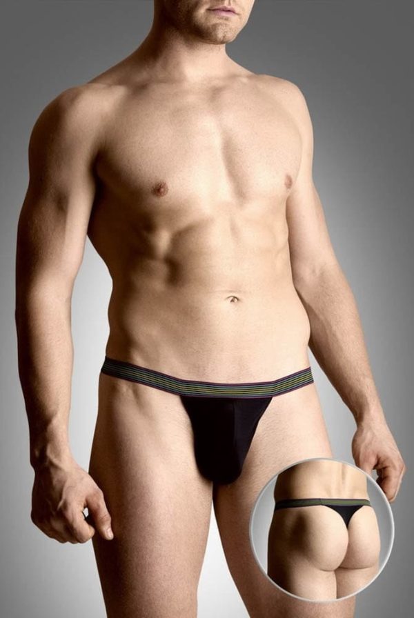 Mens thongs 4496 – black XL ViPstore.hu - Erotika Webáruház - Szexshop