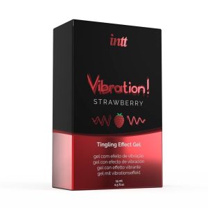 VIBRATION STRAWBERRY AIRLESS BOTTLE 15ML + BOX ViPstore.hu - Erotika Webáruház - Szexshop
