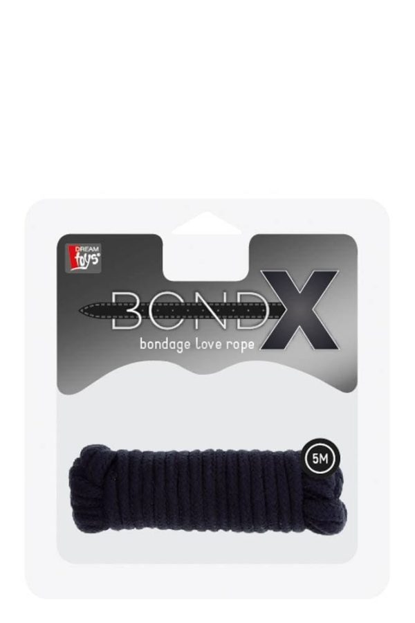 Bondx Love Rope 5 m Black ViPstore.hu - Erotika Webáruház - Szexshop