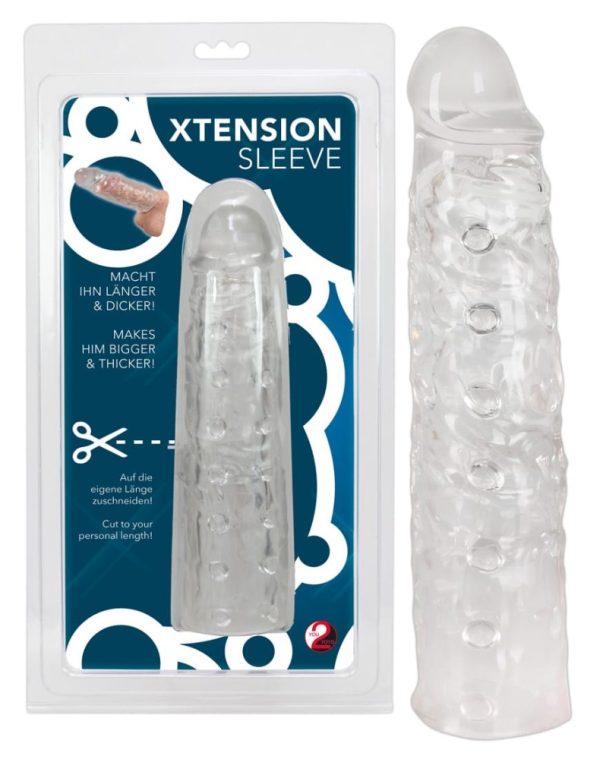 XTension Sleeve Transparent ViPstore.hu - Erotika Webáruház - Szexshop