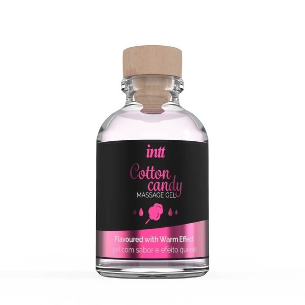 MASSAGE GEL COTTON CANDY GLASS BOTTLE 30ML + BOX ViPstore.hu - Erotika Webáruház - Szexshop 2