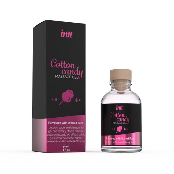 MASSAGE GEL COTTON CANDY GLASS BOTTLE 30ML + BOX ViPstore.hu - Erotika Webáruház - Szexshop 3