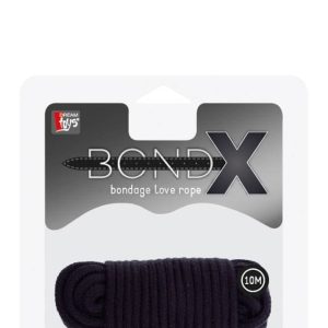 Bondx Love Rope 10 m Black ViPstore.hu - Erotika Webáruház - Szexshop