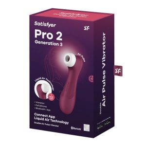 Pro 2 Generation 3 with Liquid Air wine red Bluetooth/App ViPstore.hu - Erotika Webáruház - Szexshop