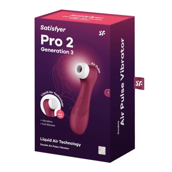 Pro 2 Generation 3 with Liquid Air wine red ViPstore.hu - Erotika Webáruház - Szexshop